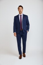 Ambo Maurizio Slim AZUL