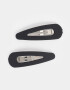 Hebillas Tic Tac Classic Set De Hebillas - Negro