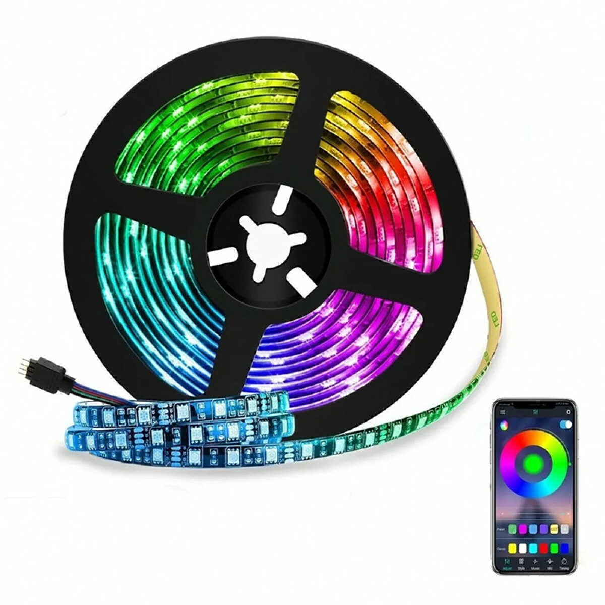 Cinta Led RGB Smart Bluetooth 5M 