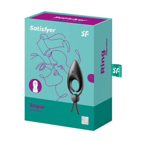 Satisfyer Sniper Anillo Vibrador Negro