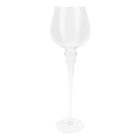 Candelabro de vidrio tipo copa Candelabro de vidrio tipo copa