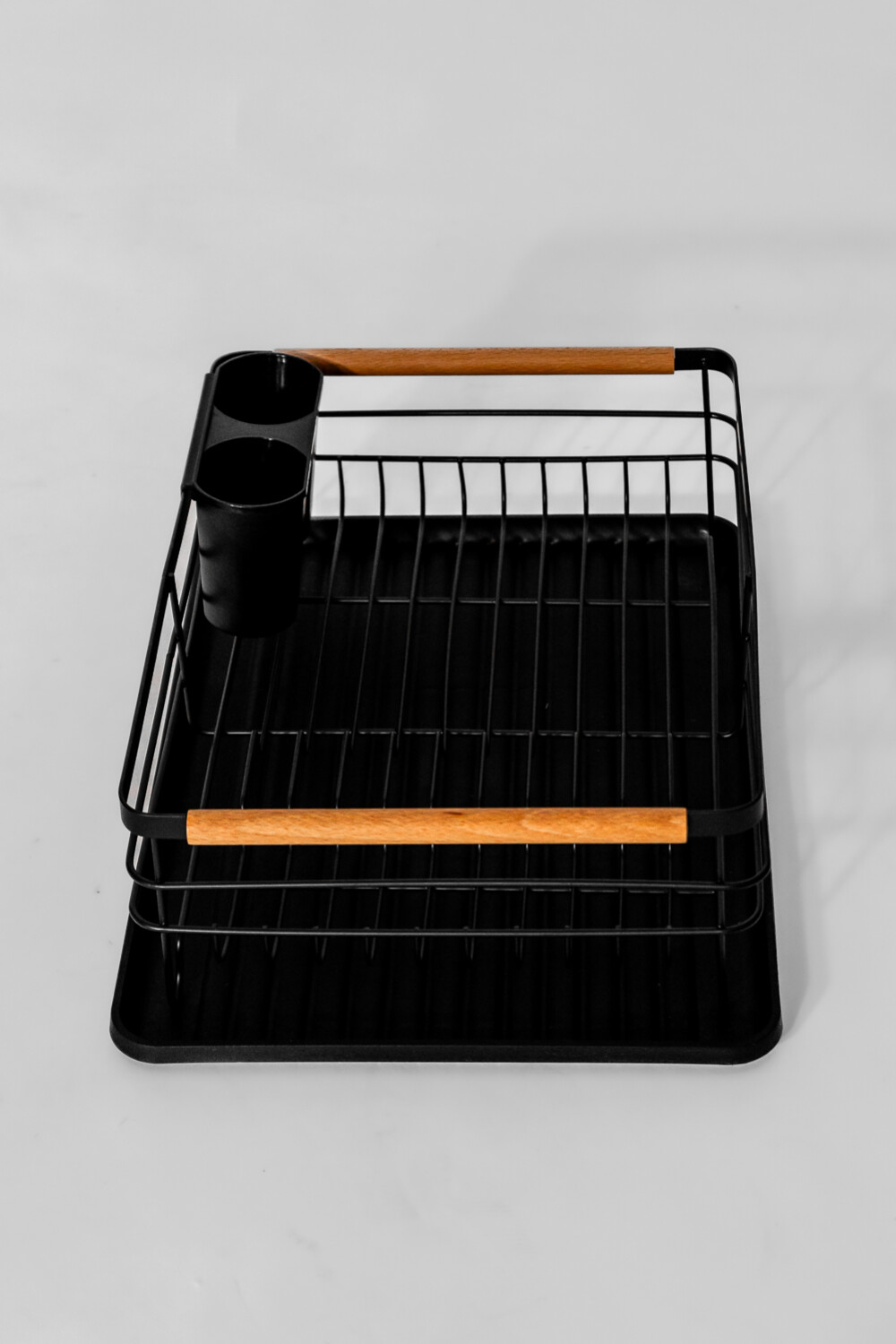 Organización Y Limpieza Escurridor De Platos Un Nivel 8 Negro