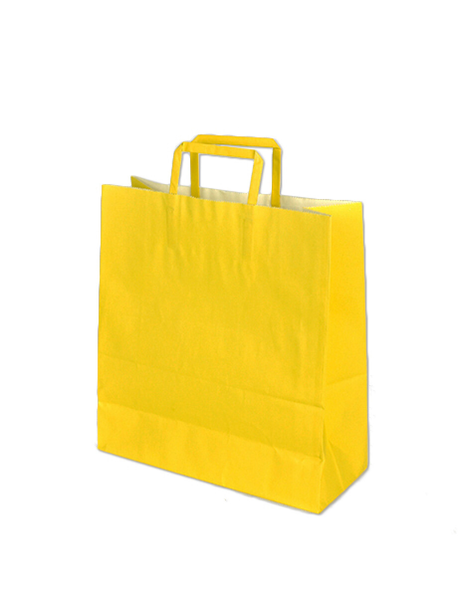 BOLSA LISA ACUARIO 30X12X32 cm - AMARILLO 