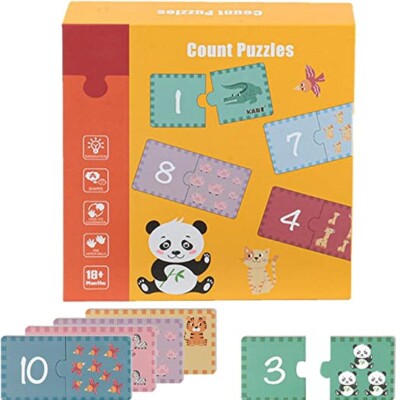 Puzzle Montessori - Aprende Números Puzzle Montessori - Aprende Números