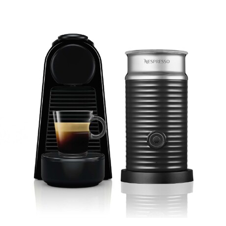 CAFETERA NESPRESSO ACERO NEGRO ESSENZAD30 AEROCCINO ESSZDBAERO