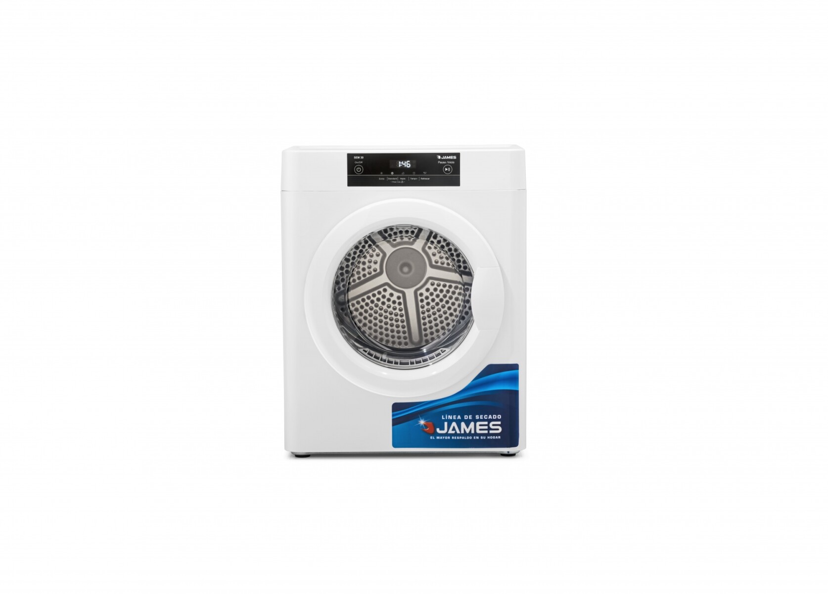 Secarropas James 3Kg Carga Frontal Blanco 