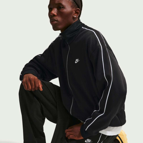 Campera Abrigo Nike Sportswear Club De Hombre Negro