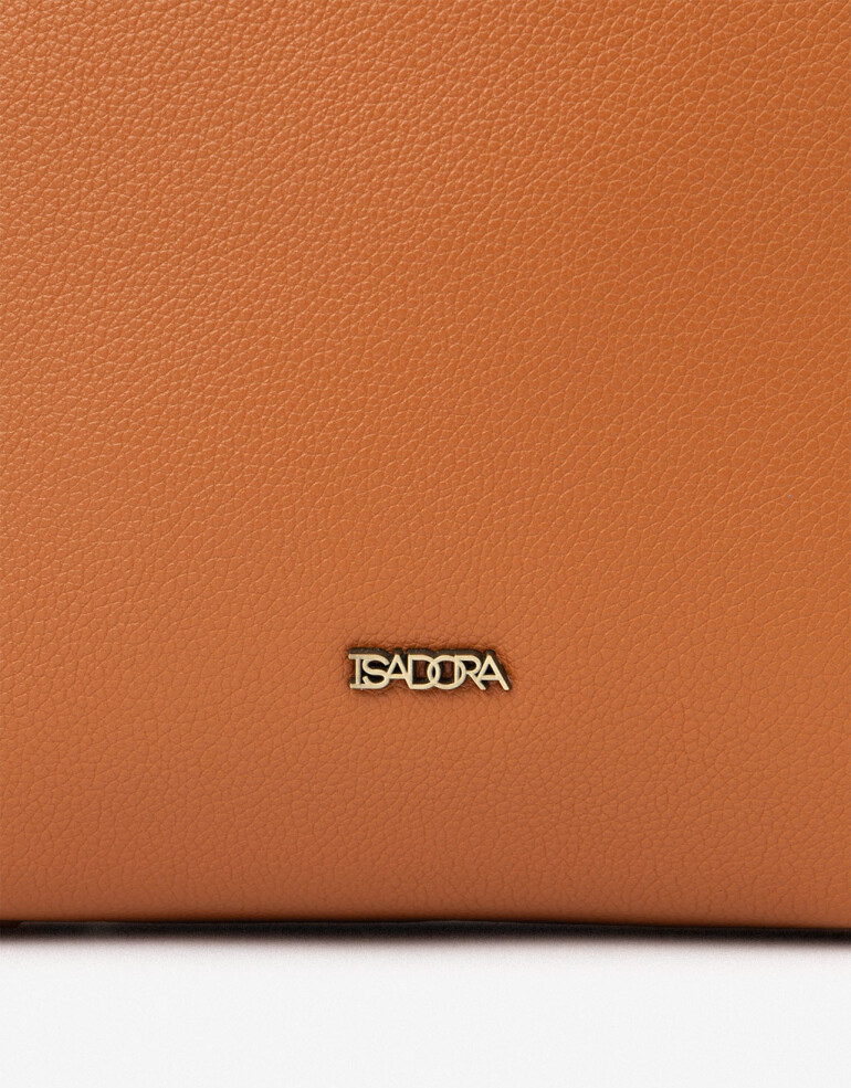 Saca Cartera Formato Saca Con Tachas - Marron Suela