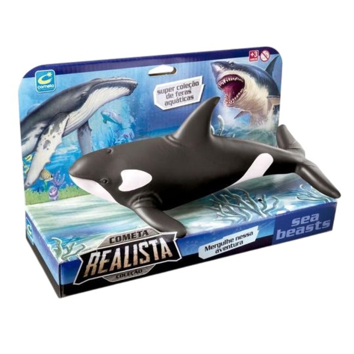 Ballena Orca Vinil Cometa 28 cm 