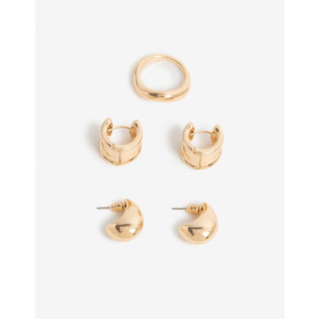 Bijou Set Metal Dorado
