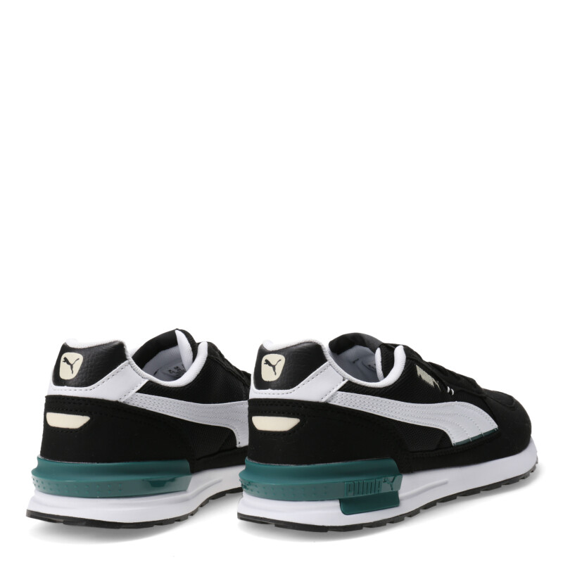 Championes de Hombre Puma Graviton Negro - Blanco - Verde