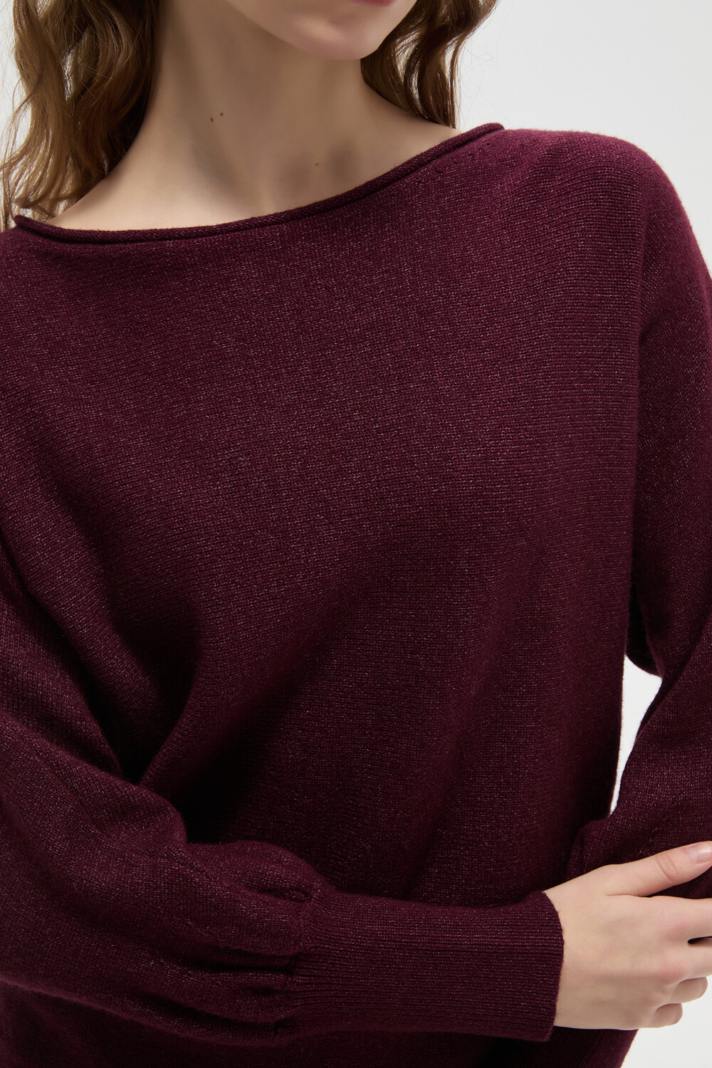 Sweater Aditia Cereza Oscuro