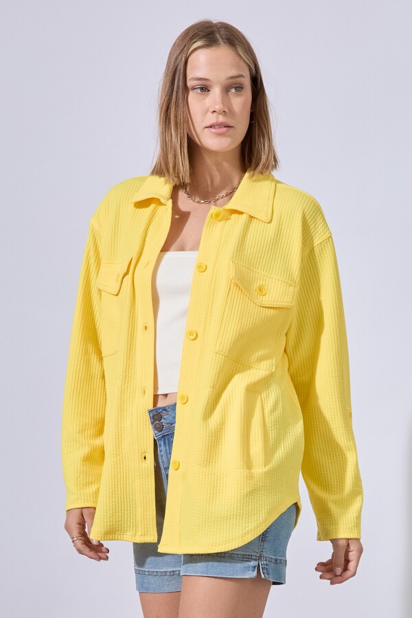 Sobrecamisa Relieve AMARILLO