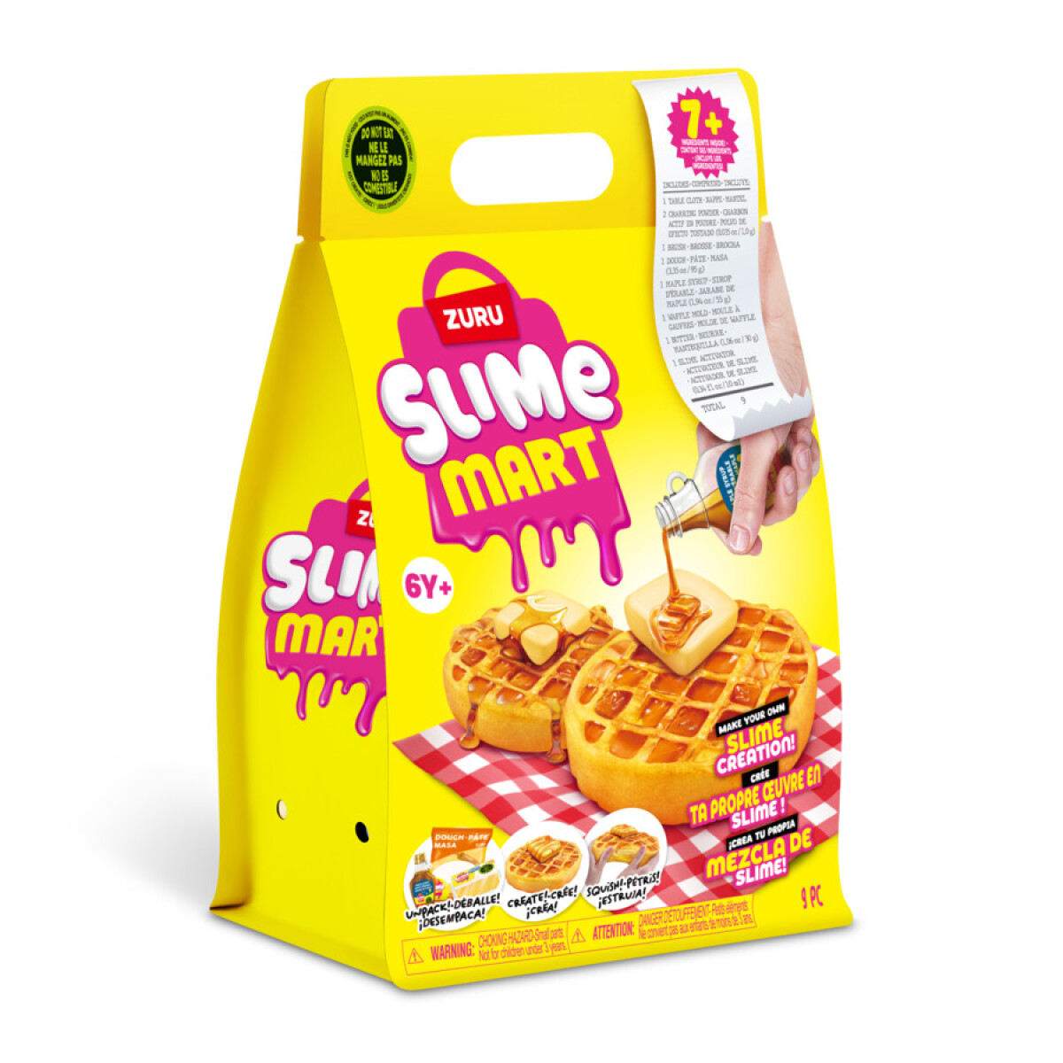 SLIME MART SHOPPING BAG WAFFLES 