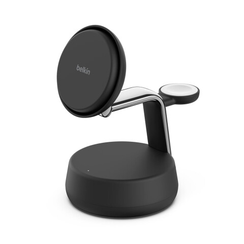 Belkin Base Cargador Inalabrico 3 en 1 UltraCharge Pro Qi2 25W - Black Belkin Base Cargador Inalabrico 3 en 1 UltraCharge Pro Qi2 25W - Black