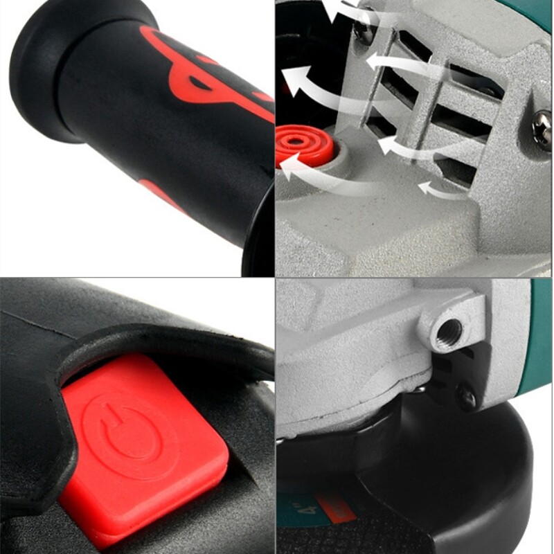 BODA AMOLADORA ANGULAR BRUSHLESS SUPER INDUSTRIAL 1650W 125MM 10000RPM Boda Amoladora Angular Brushless Super Industrial 1650w 125mm 10000rpm