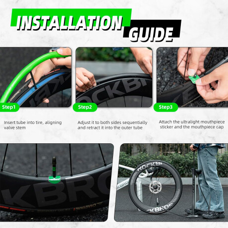 Neumático para Bicicleta Rockbros 700X 18/28C Presta 85MM 001