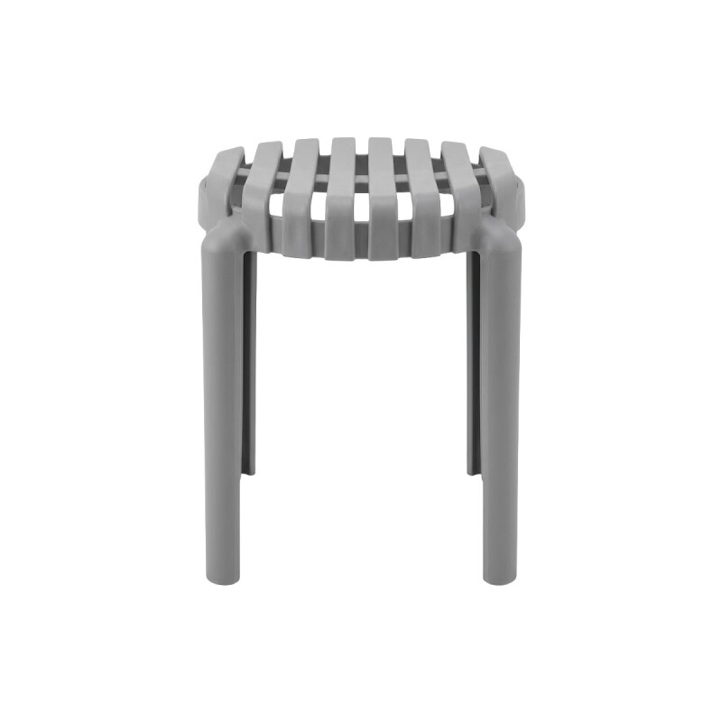 TABURETE PLAST GRIS Unica