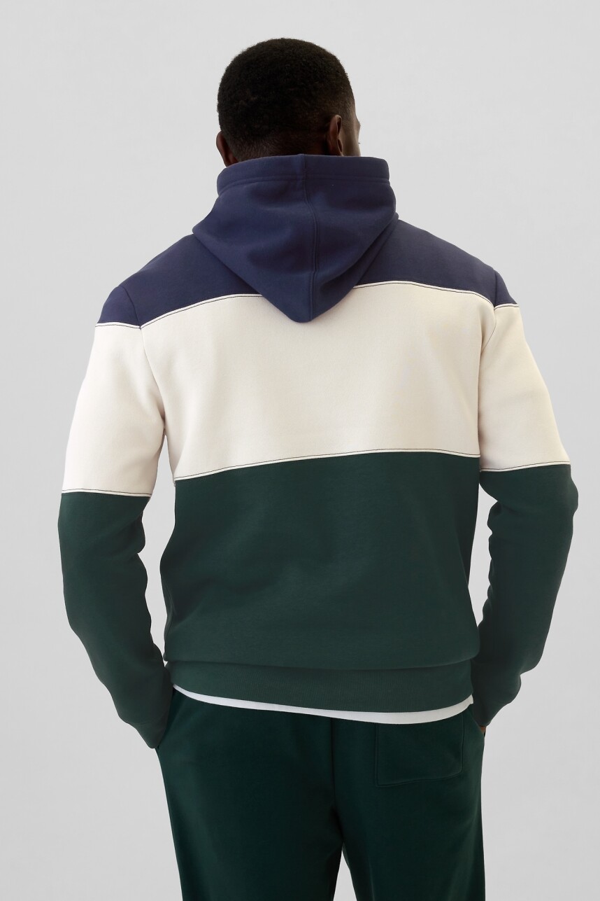 Canguro Logo Gap Color Block Hombre Tapestry Navy