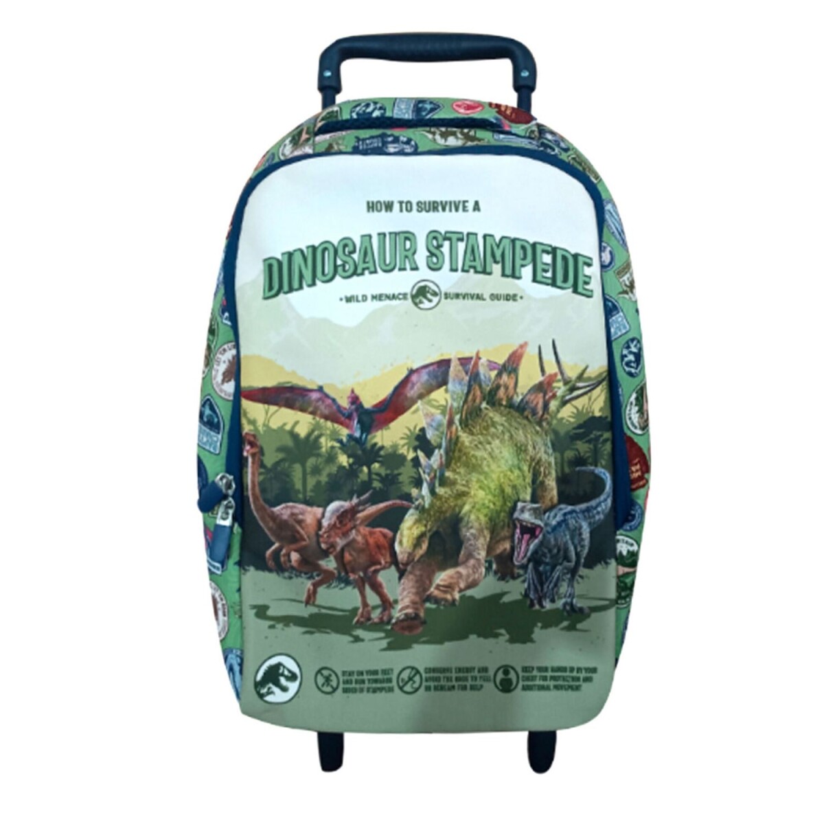 Mochila de Neopreno Infantil c/ruedas - Jurassic 
