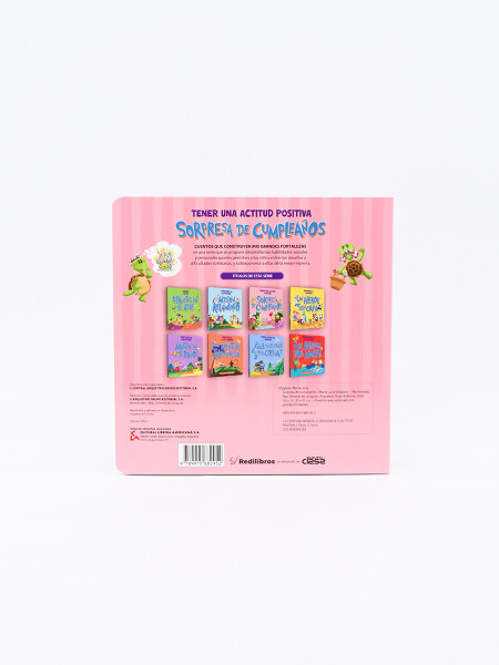 TENER ACTITUD POSITIVA SORP CUMPLEAÑOS MULTICOLOR