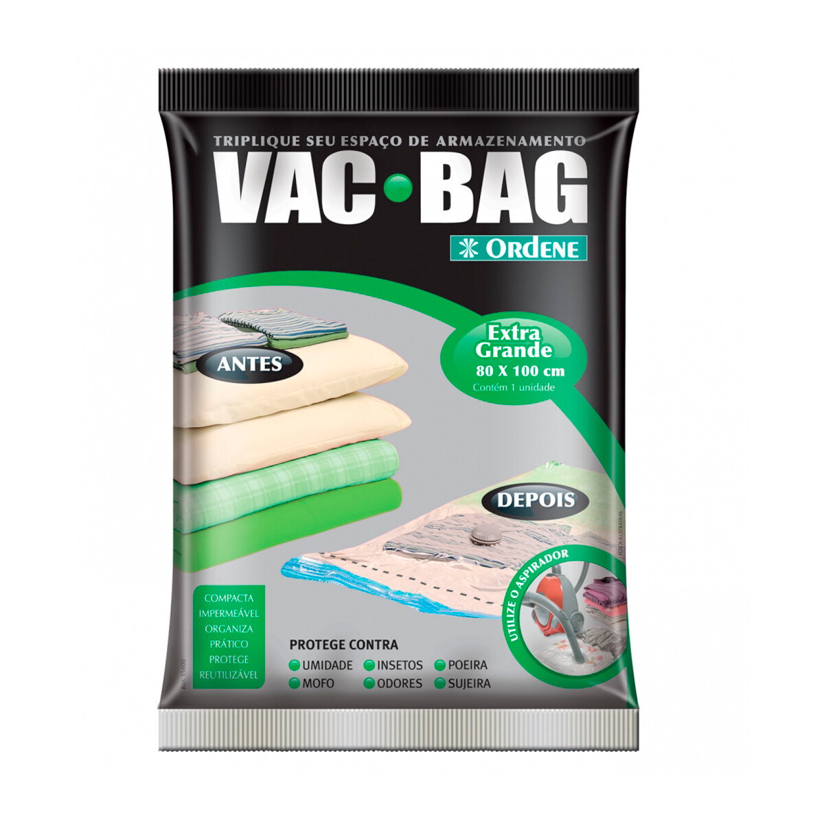 Vac bag extra grande - TRANSPARENTE 