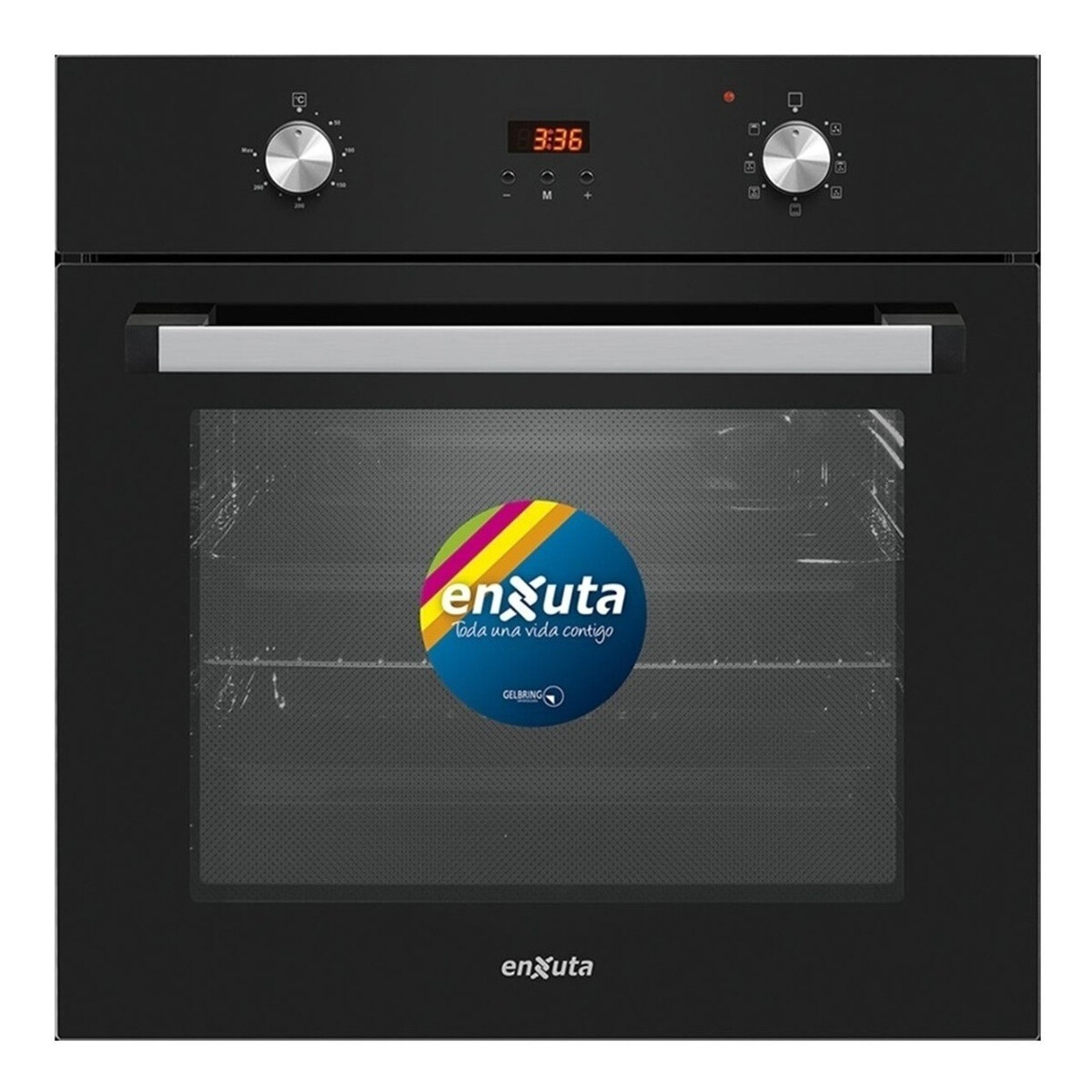 Horno Empotrable Eléctrico Enxuta Heenx5500 Digital 70l Negro 220v 