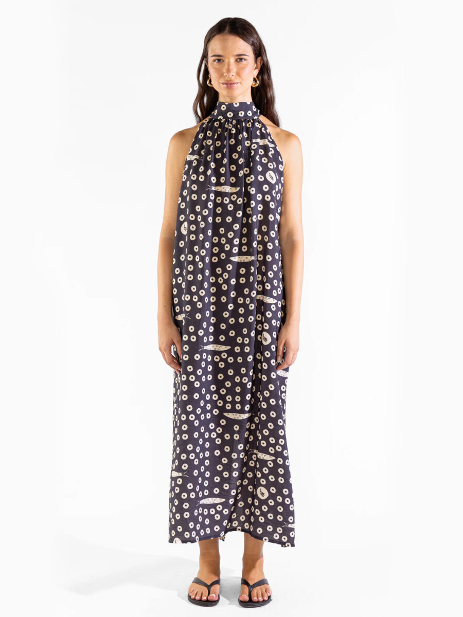 MICHU HALTER DRESS 