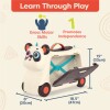 valija 2 en 1 buggy b toys panda