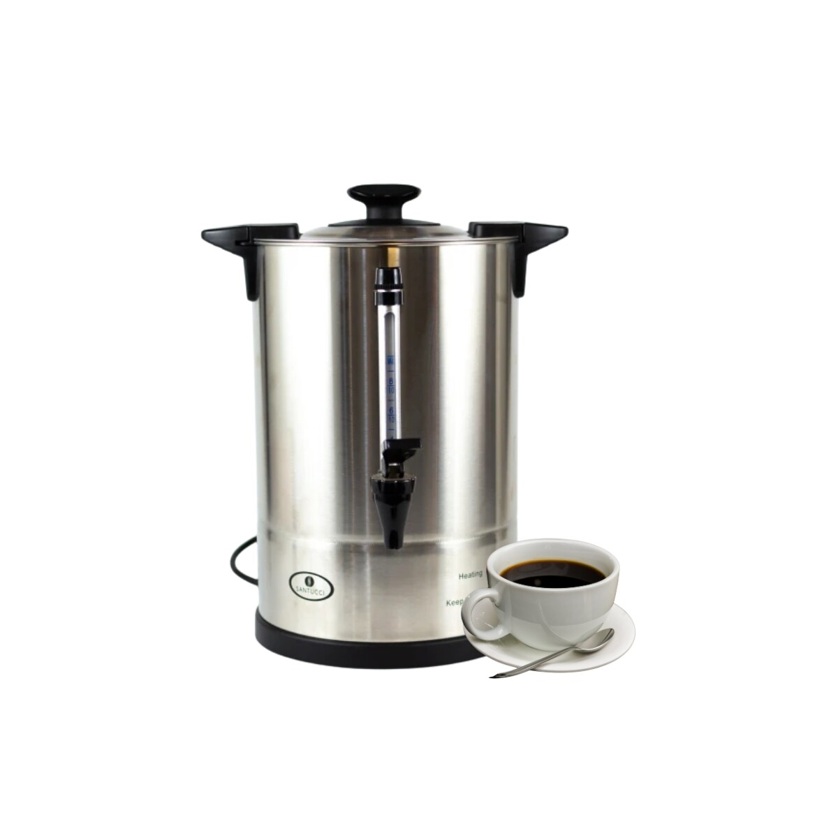 Termocafetera de acero inoxidable 12 Litros 