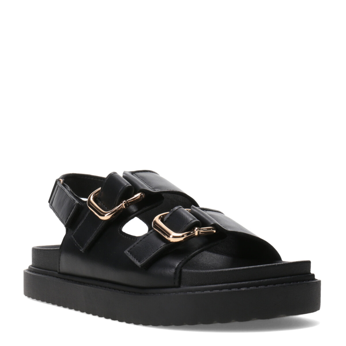Sandalia ORYX con doble hebilla MissCarol - Black 