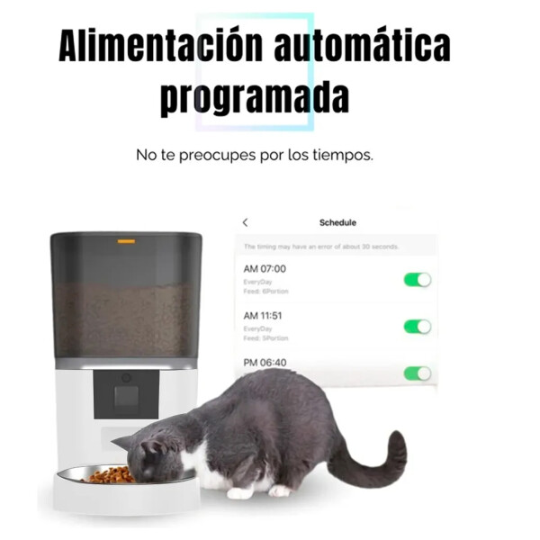 Dispensador Alimentador Mascotas Smart Inteligente 6lt ALIMENTADOR SMART PL 6LT JKQA003