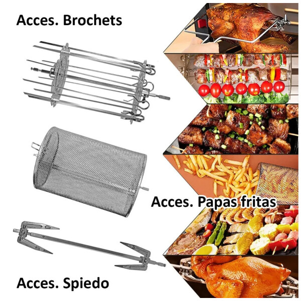 Horno Y Freidora Sin Aceite Multifunción James Fj-af16 16 L OLT FREIDORA JAMES FJ-AF-16 MULTIF. 3200