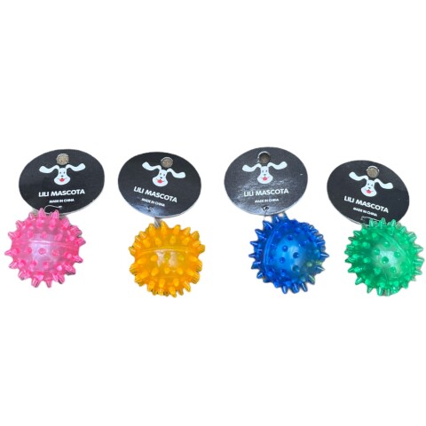 Juguete pelota pinchos mini c/luz BA-911 Juguete Pelota Pinchos Mini C/luz Ba-911
