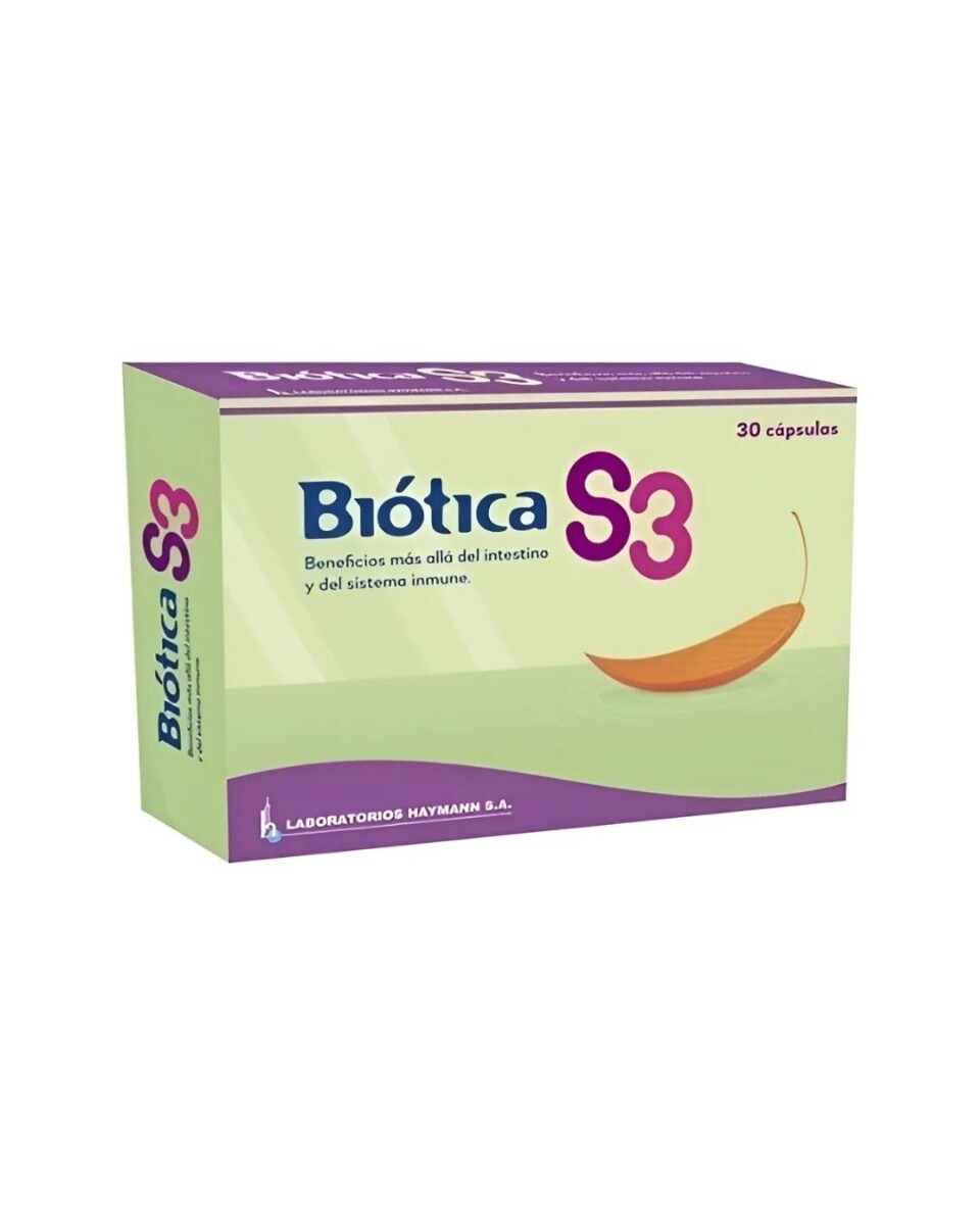 Biótica S3 x 30 Cáps 
