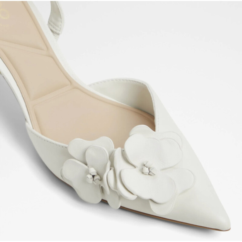 LEILANIA WHITE/BONE LEATHER WHITE/BONE