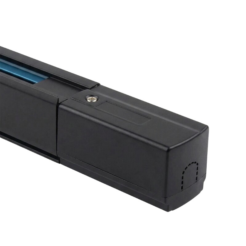 REL2V1M Riel Electrificado 1 M Negro