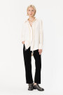 CAMISA FRINGE Beige