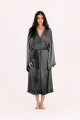 VESTIDO KIMONO Gris