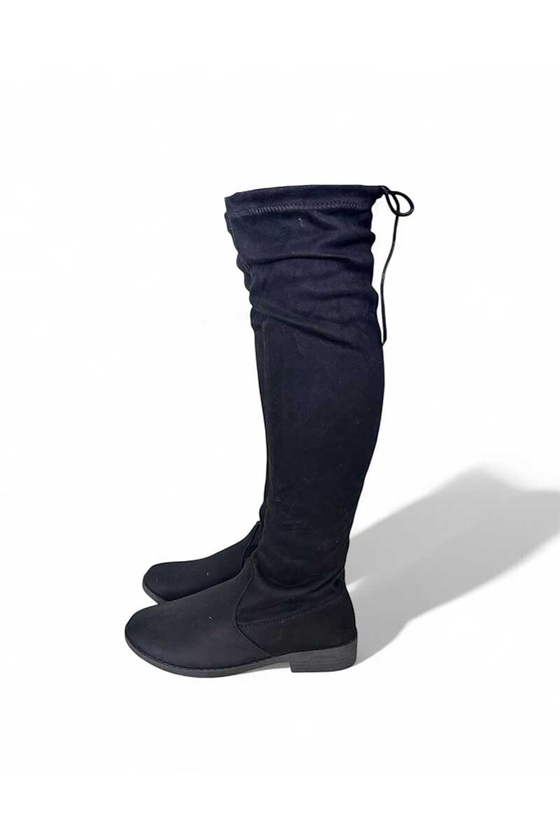 BOTA MUJER TRINY BUCANERA Negro
