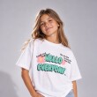 T-SHIRT N.SAILS 3446 M.C NIÑA BLANCO