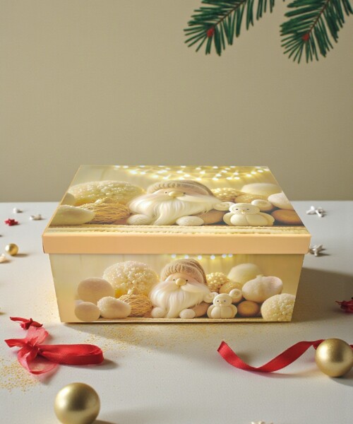 Caja Rigida Navidad 19,5 x 26,5 x 11,5 Diseño 2