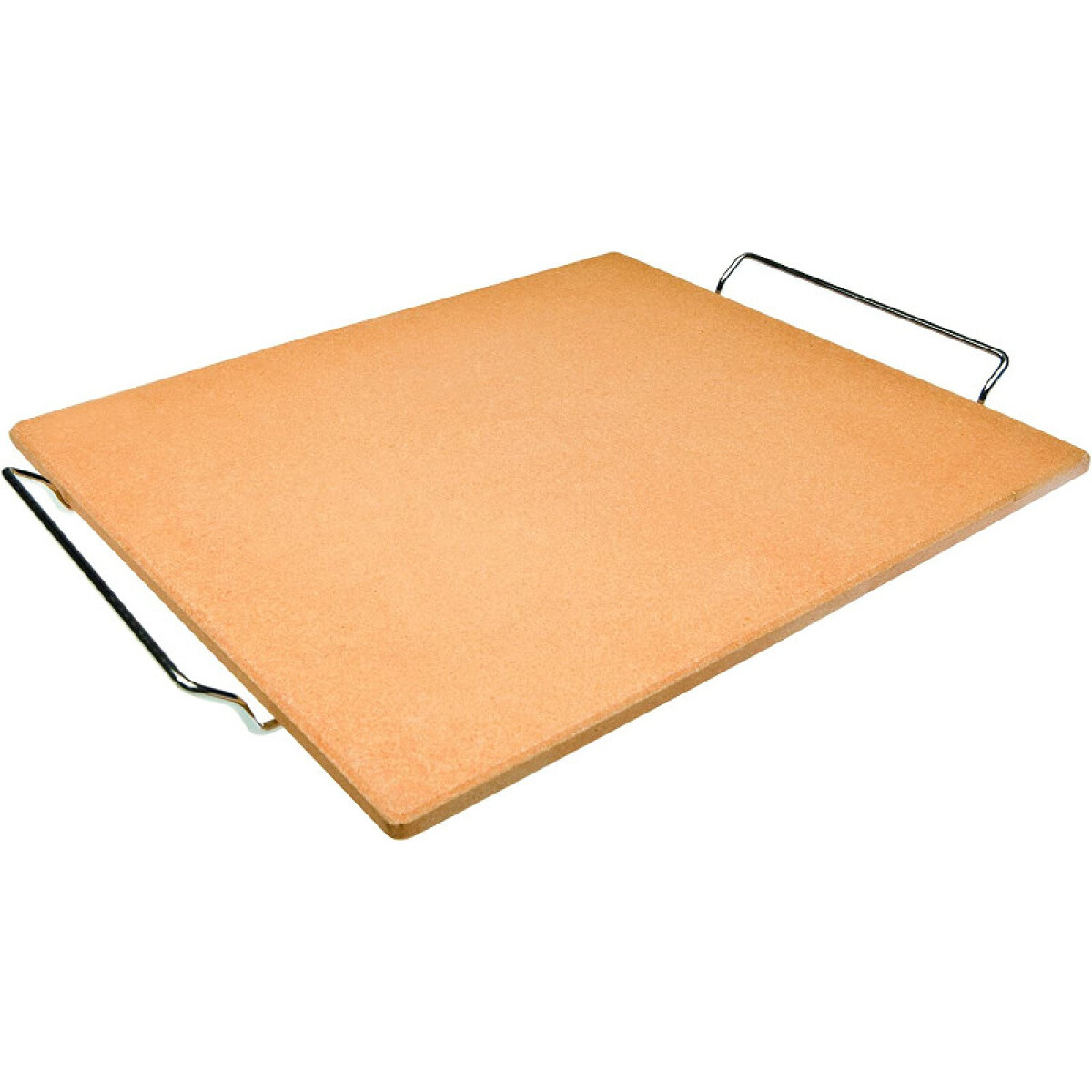 Piedra pizza con soporte rectangular 