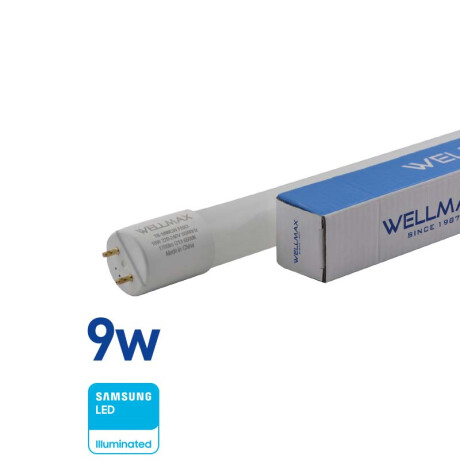 TUBO LED T8 9W (900LUM) 60CM FRIO WELLMAX ++ N/a