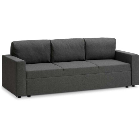 Sofa Cama Marslev 3 Cuerpos Gris Oscuro