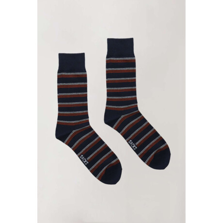 Medias de algodón rayadas Diseño 2