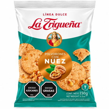 GALLETA POLVORON LA TRIGUEÑA 150G NUEZ GALLETA POLVORON LA TRIGUEÑA 150G NUEZ