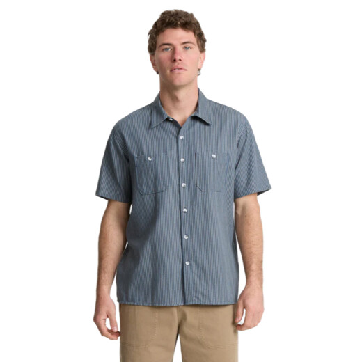 Camisa Roark Burnt - Azul Camisa Roark Burnt - Azul