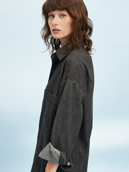 CAMISA MONTEGO GRIS CLARO