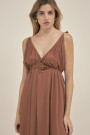 LARA DRESS Bronze